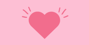 how to encourage self-love for kids, cartoon pink heart